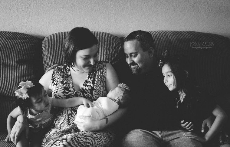 Fort Worth Newborn Photographer, baby girl, newborn photos, Erika Kalina Photography